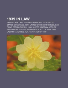 1939 in Law