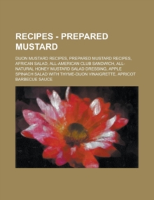 Recipes - Prepared Mustard