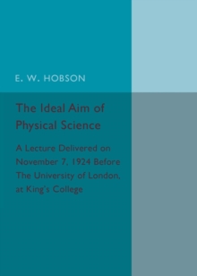 Ideal Aim of Physical Science