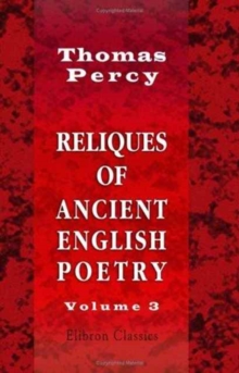 RELIQUES OF ANCIENT ENGLISH