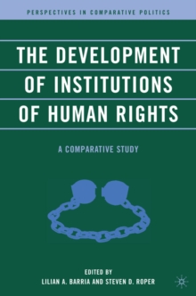 Development of Institutions of Human Rights