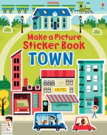 Make a Picture Sticker Book Town
