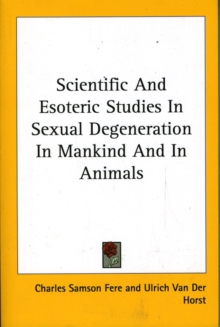 SCIENTIFIC AND ESOTERIC STUDIES
