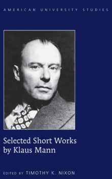 Selected Short Works by Klaus Mann