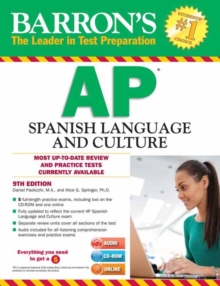 Barron's AP Spanish Language and Culture with MP3 CD & CD-ROM, 9th Edition