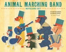 Animal Marching Band Notecard Set
