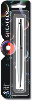 SHEAFFER VFM BALLPOINT STROBE SILVER