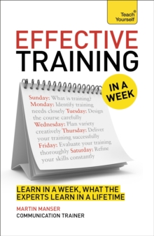 Deliver Great Training Courses in a Week