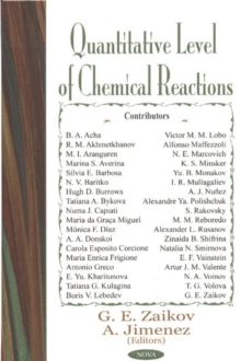 Quantitative Level of Chemical Reactions