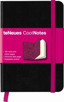 Black/Pink Leopard Coolnotes Small