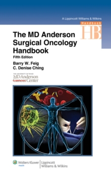 M.D. Anderson Surgical Oncology Handbook M.D. Anderson Surgical Oncology Handbook