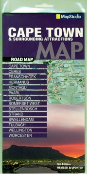 Road map Cape Town & surrounding attractions