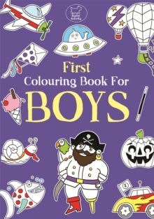 First Colouring Book for Boys