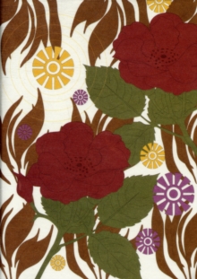 RED ROSE FABRIC SOFT NOTEBOOK A6