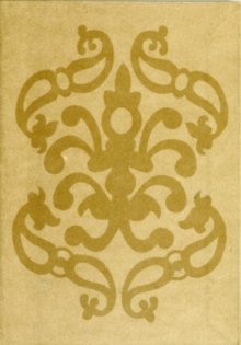 GOLD FABRIC SOFT NOTEBOOK DAMASK A6