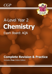A-Level Chemistry: AQA Year 2 Complete Revision & Practice with Online Edition