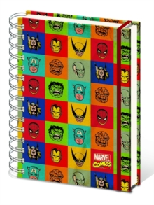 MARVEL FACES A4 NOTEBOOK