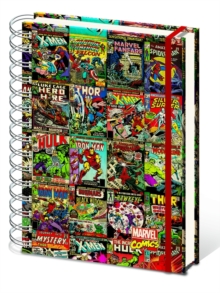 MARVEL RETRO ALIGNED A4 NOTEBOOK