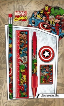 MARVEL RETRO STATIONERY SET