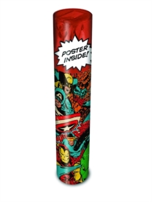 MARVEL RETRO COLLAGE COLOURING PENCIL TU