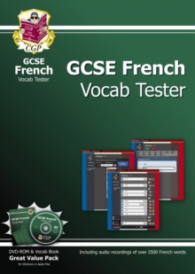 GCSE French Interactive Vocab Tester - DVD-ROM and Vocab Book (A*-G Course)
