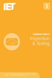 Guidance Note 3: Inspection & Testing