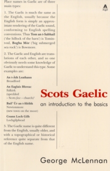 Scots Gaelic - A Brief Introduction
