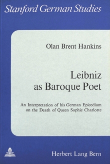 Leibniz as Baroque Poet