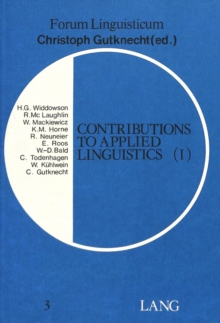 Contributions to Applied Linguistics