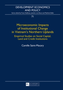 Microeconomic Impacts of Institutional Change in Vietnam's Northern Uplands