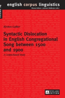 Syntactic Dislocation in English Congregational Song between 1500 and 1900