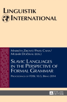 Slavic Languages in the Perspective of Formal Grammar