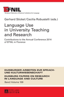 Language Use in University Teaching and Research