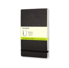Moleskine Soft Cover Large Plain Reporter Notebook