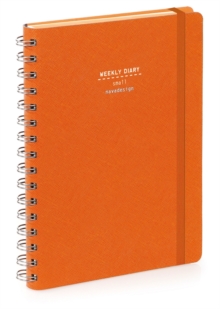 Nava 2015 Diary Weekly Small Orange