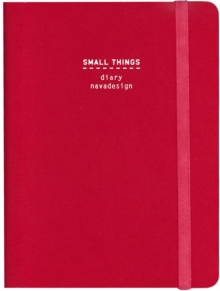 Nava 2015 Diary Daily Small Red