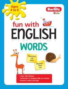 Berlitz Language: Fun with English: Words (4-6 Years)
