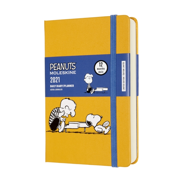 Cover for: Moleskine Limited Edition Peanuts 2021 12-Month Daily Pocket Diary : Piano
