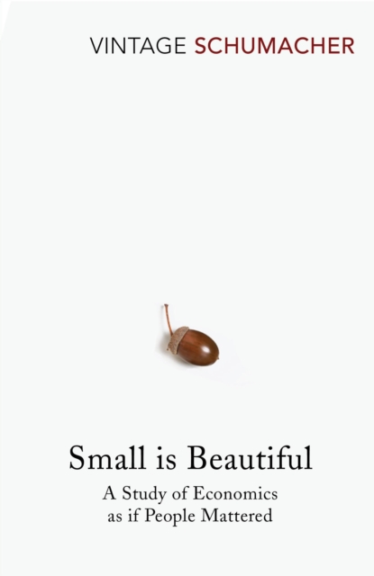 Image for Small Is Beautiful : A Study of Economics as if People Mattered