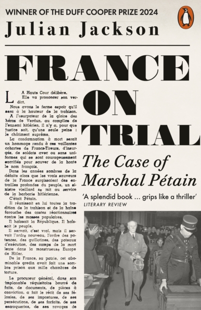 Image for France on Trial : The Case of Marshal Petain