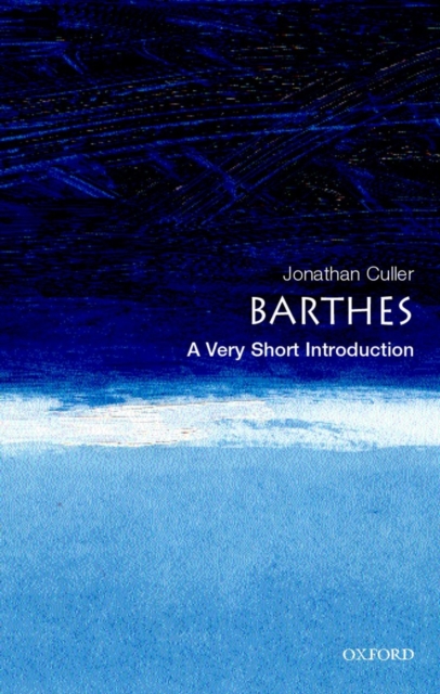Image for Barthes: A Very Short Introduction