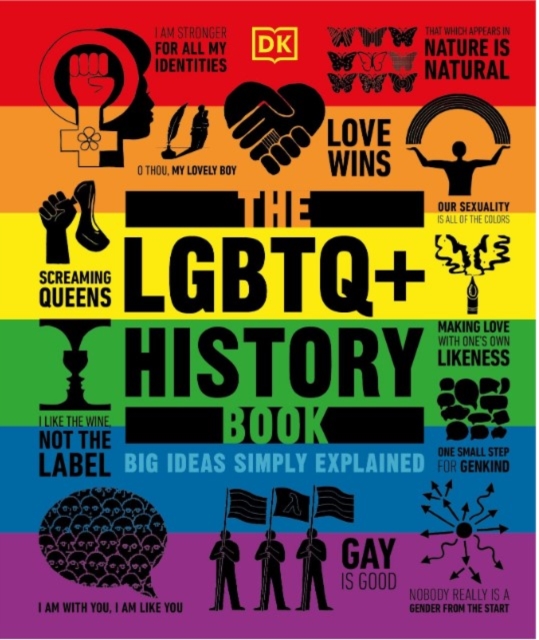 Cover for: The LGBTQ + History Book : Big Ideas Simply Explained