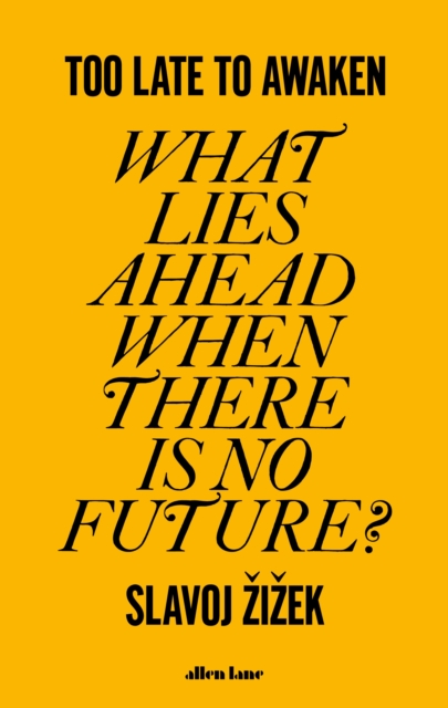 Image for Too Late to Awaken : What Lies Ahead When There is No Future?