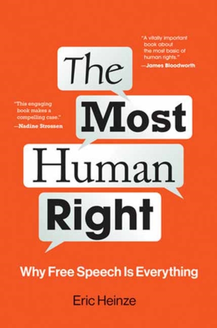 Image for The Most Human Right : Why Free Speech Is Everything