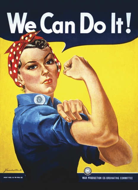 Cover for: Rosie the Riveter We Can Do It! Notebook