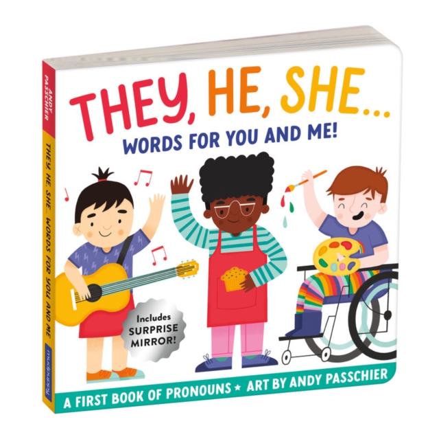 Cover for: They, He, She: Words for You and Me Board Book