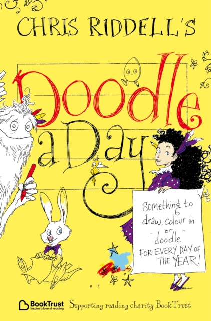 Cover for: Chris Riddell's Doodle-a-Day : Something to Draw, Colour In or Doodle - For Every Day of the Year!