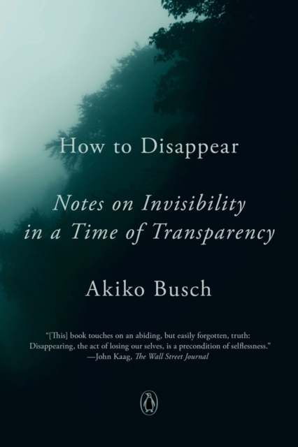 Cover for: How To Disappear : Notes on Invisibility in a Time of Transparency