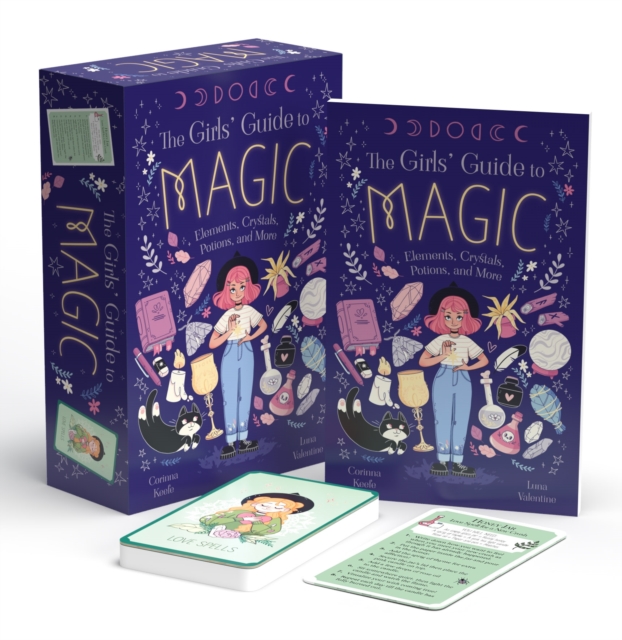 Cover for: The Girls' Guide to Magic : Inspirational Book with 52 Spell Cards