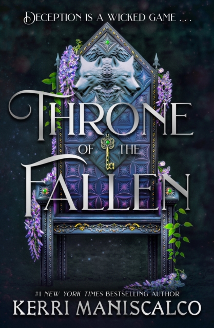 Image for Throne of the Fallen : the seriously spicy and addictive romantasy from the author of Kingdom of the Wicked